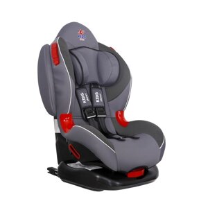 Удерживающее устройство для детей Kids Planet Atlas Isofix, группа I/II, карбон, серый