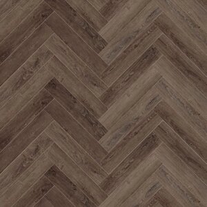 Водостойкий SPC ламинат CronaFloor Herringbone 4V Дуб Тулуза H001 640*128*4.5 мм 1,31м2