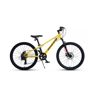 Велосипед 24'' Maxiscoo 7BIKE M300, цвет Желтый