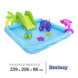 Игровой центр "Аквариум", 239 х 206 х 86 см, от 2 лет, 53052 Bestway