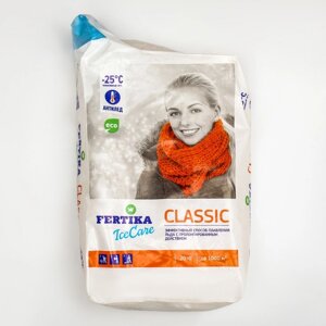 Противогололёдный реагент Fertika IceCare Classic, 20 кг