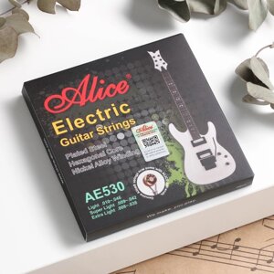 Комплект струн для электрогитары AE530SL 531 , никель, 9-42 Alice