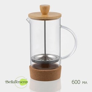 Френч-пресс BellaTenero "Эко cork", 600 мл