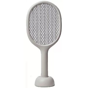 Мухобойка электрическая Xiaomi SOLOVE Electric Mosquito Swatter P1 Grey, АКБ, серый