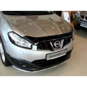 Дефлектор капота темный NISSAN QASHQAI 2010-2013/QASHQAI+2 2010-2014