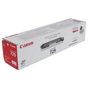 Картридж Canon 729BK 4370B002 для i-Sensys LBP-7010C/7018C (1200k), черный