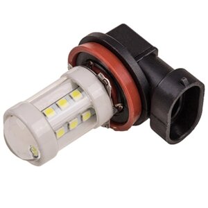 Лампа светодиодная H11 12-24V 18 SMD с цоколем Skyway, 2 шт