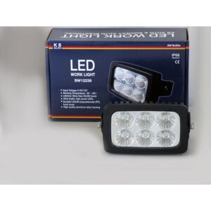 Фара светодиодная OFF ROAD, SW-12239, 6 диодов х5W (OSRAM LED), 30 Вт, рассеиваемый свет, алюминиевый корпус,