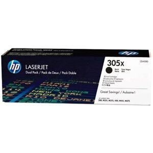 Тонер Картридж HP CE410XD черный x2уп. для HP CLJ M451 (24000стр.)