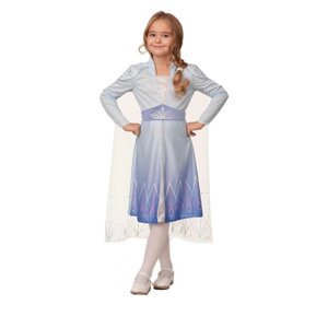 Карнавальный костюм "Эльза 2", платье, р. 28, рост 110 см