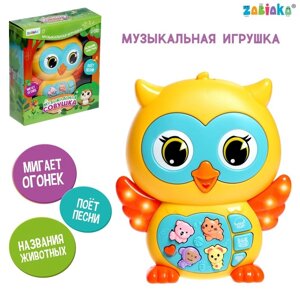 ZABIAKA Музыкальная игрушка "Музыкальная совушка" SL-05458B