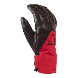 Перчатки Tobe Capto Undercuff V3 с утеплителем, размер XS, красный, чёрный