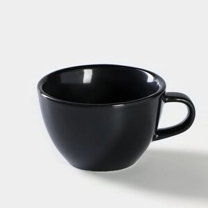 Чашка кофейная 210 мл ф. Профи "Акварель", цвет черный
