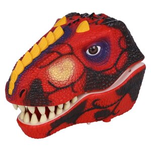 Генератор мыльных пузырей на руку, "Мир динозавров", "Тираннозавр", цвет красный