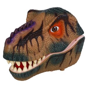 Парогенератор "Мир динозавров", "Тираннозавр" на руку, цвет коричневый