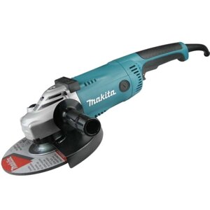 Угловая шлифмашина Makita GA9020SF, 2200 Вт, 230 мм, 6600 об/мин, суперфланец, плавный пуск 107430