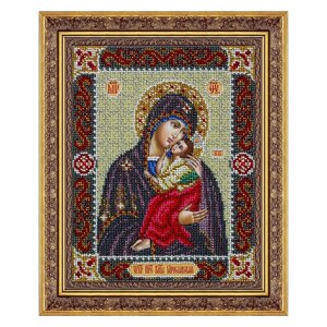 Набор для вышивки бисером "Пресвятая Богородица Ярославская"