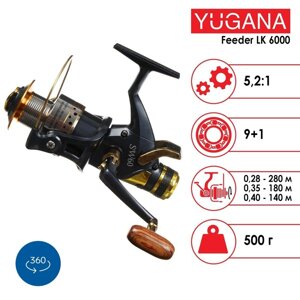 Катушка YUGANA Feeder LK 6000, 6+1 ball