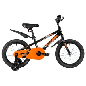 Велосипед 16" NOVATRACK JUSTER, чёрный