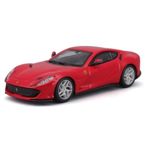 Машинка Bburago Ferrari 812 Superfast, Die-Cast, 1:43, цвет красный