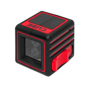 Нивелир лазерный ADA Cube Basic Edition, 2 луча, 20 м, 2мм/10м, 1/4"