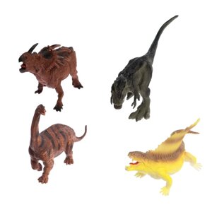 Набор динозавров "Юрский период", 4 фигурки