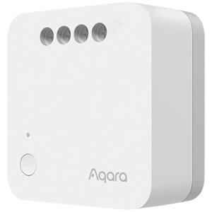 Управляемое реле Aqara Single Switch Module T1 SSM-U01, одноканальное, с нейтралью, ZigBee