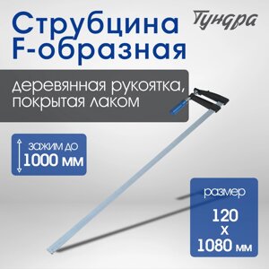 Струбцина F-образная TUNDRA, 1000 х 120 х 1080 мм