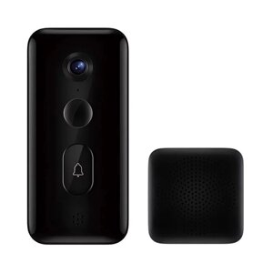 Умный дверной звонок Xiaomi Smart Doorbell 3 (BHR5416GL), Wi-Fi, 2K, 180°, датчики, 5200 мАч