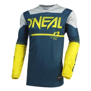 Джерси O’NEAL Hardwear Surge, мужской, размер L, цвет синий/желтый