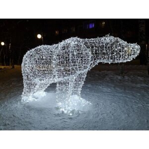Светодиодная фигура "Большая медведица", объемная, 120 х 200 х 95 см, 90 Вт