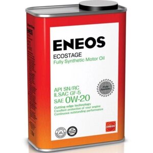 Масло моторное ENEOS Ecostage Synt. SN 0W-20, 0.94 л