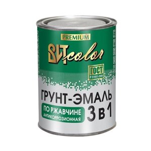 Грунт-эмаль ВИТcolor 3 в 1 по ржавчине серая 1,8кг