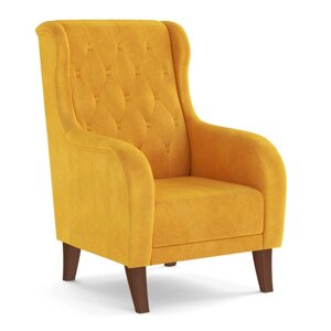 Кресло для отдыха "Амарант", велюр, цвет тенерифе куркума