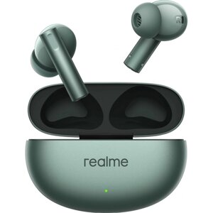 Гарнитура внутриканальные Realme Buds Air 6 зеленый беспроводные bluetooth в ушной раковине (6312090