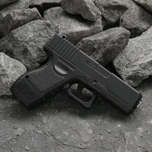 Пистолет пружинный Galaxy Glock 17 G. 16 мини