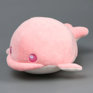 Мягкая игрушка "Дельфин", 19 см, цвет розовый