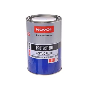 Грунт акриловый Novol PROTECT 310 4+1 НS, серый, 1 л 37111