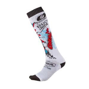 Носки для мотокросса Pro Mx Sock Villian Белые