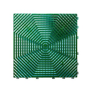 Плитка HELEX, 40 40 1.8 см, набор 6 шт., зелёная