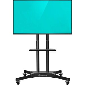 Подставка для телевизора Onkron TS1351 черный 32"-65" макс. 50кг напольный мобильный