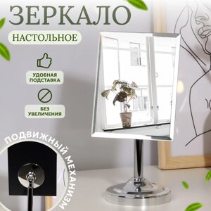 Зеркало наст пласт нож прям-к (1) ВКУС 12.5*16/12.5*25,5см б/увел МИКС к/кор