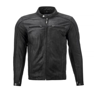 Куртка кожаная MOTEQ Arsenal, мужская, черный, XL