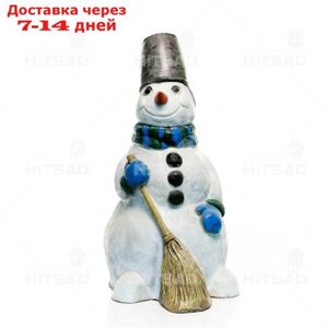 Новогодняя фигура Снеговик