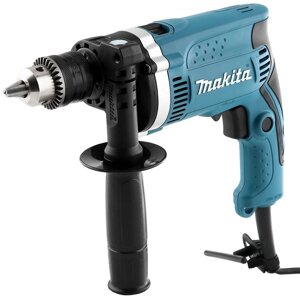 Дрель ударная Makita НР 1630, 710Вт, ЗВП-13мм,0-3200об/м,2.1кг, кор, AL редуктор