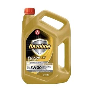 Масло моторное TEXACO Havoline ProDS M 5W30, синтетическое, 4 л