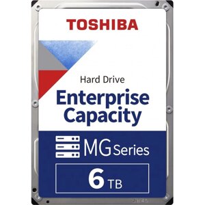 Жесткий диск Toshiba SATA-III 6TB MG08ADA600E Enterprise Capacity 512E (7200rpm) 256Mb 3.5" 102933