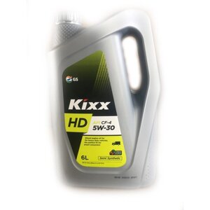 Масло моторное Kixx HD CF-4 5W-30 Dynamic, 6 л