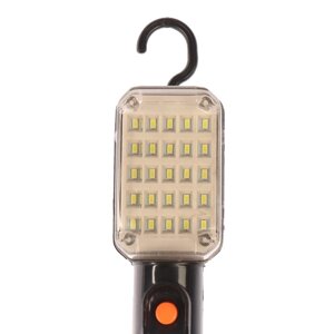 Светильник переносной светодиодный Luazon Lighting, с выключателем, 12 Вт, 25 LED, 3 метра, черный