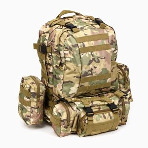 Рюкзак тактический "Storm tactic" мужской, MOLLE, подсумки, 50 л, камуфляж мультикам